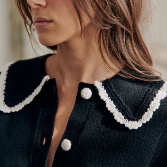 La Maille Sezane

Sezane Merino Wool Crew Neck Sweater w Buttons, Sz S - Picture 3 of 12